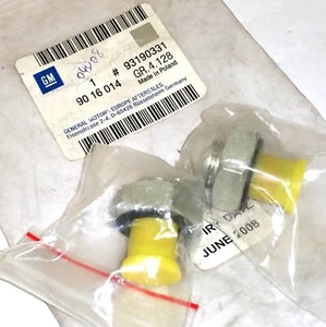 PAQUETE DE 2 CONECTORES DE MONTAJE DE RADIADOR SAAB 9-3 93 ORIGINALES 93190331 - Imagen 1 de 1