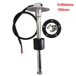 Fuel Level Sensor 0-90ohms 160mm For Gas/Water Tank SAE 5 Hole Pattern Stainless - Picture 1 of 6
