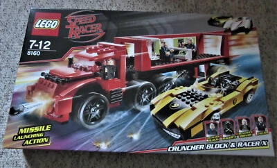 LEGO Speed Racer 8161 neu in OVP Cruncher Block + Racer X - Bild 1 von 2