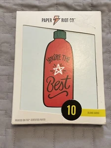 Paper Riot Co Blank Cards - You’re The Best, 10 Count - Bild 1 von 2