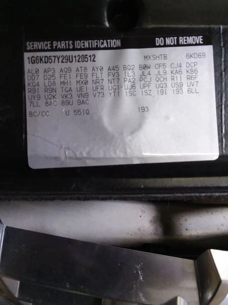 Culata izquierda del conductor compatible con 06-11 DTS 1961864 Foto 1 de 4