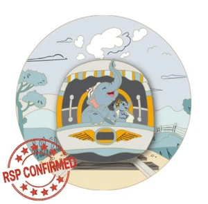 Disney Destination D23 2025 DSSH LE 400 Cross Country Series Dumbo Pin Presale - Picture 1 of 1