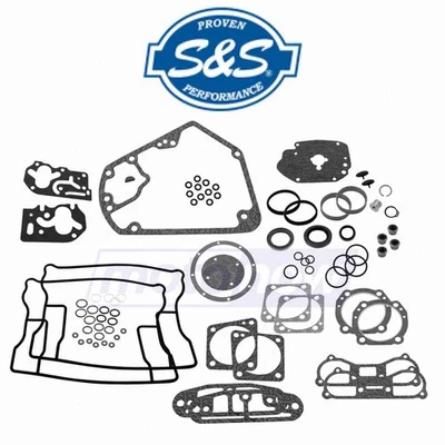 S&S Cycle Complete Engine Rebuild Gasket Kit for 1990-1999 Harley Davidson nj - Imagem 1 de 4