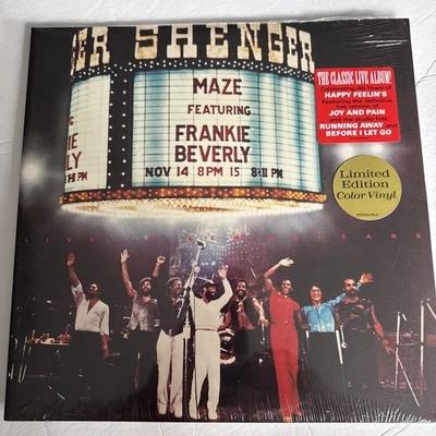 Maze/Frankie Beverly-Live In New Orleans 2xWhite Vinyl LPs Capitol NEW SEALED - Image 1 of 3
