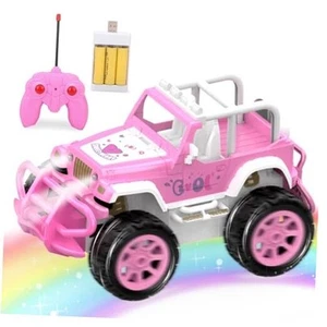 Remote Control Pink Car for Girls, RC Toy Car for Toddlers Age 3+, RC TRUCK - Picture 1 of 7