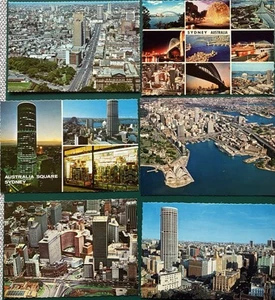SYDNEY AUSTRALIA VINTAGE POSTCARDS x 6 (unposted) - Picture 1 of 2