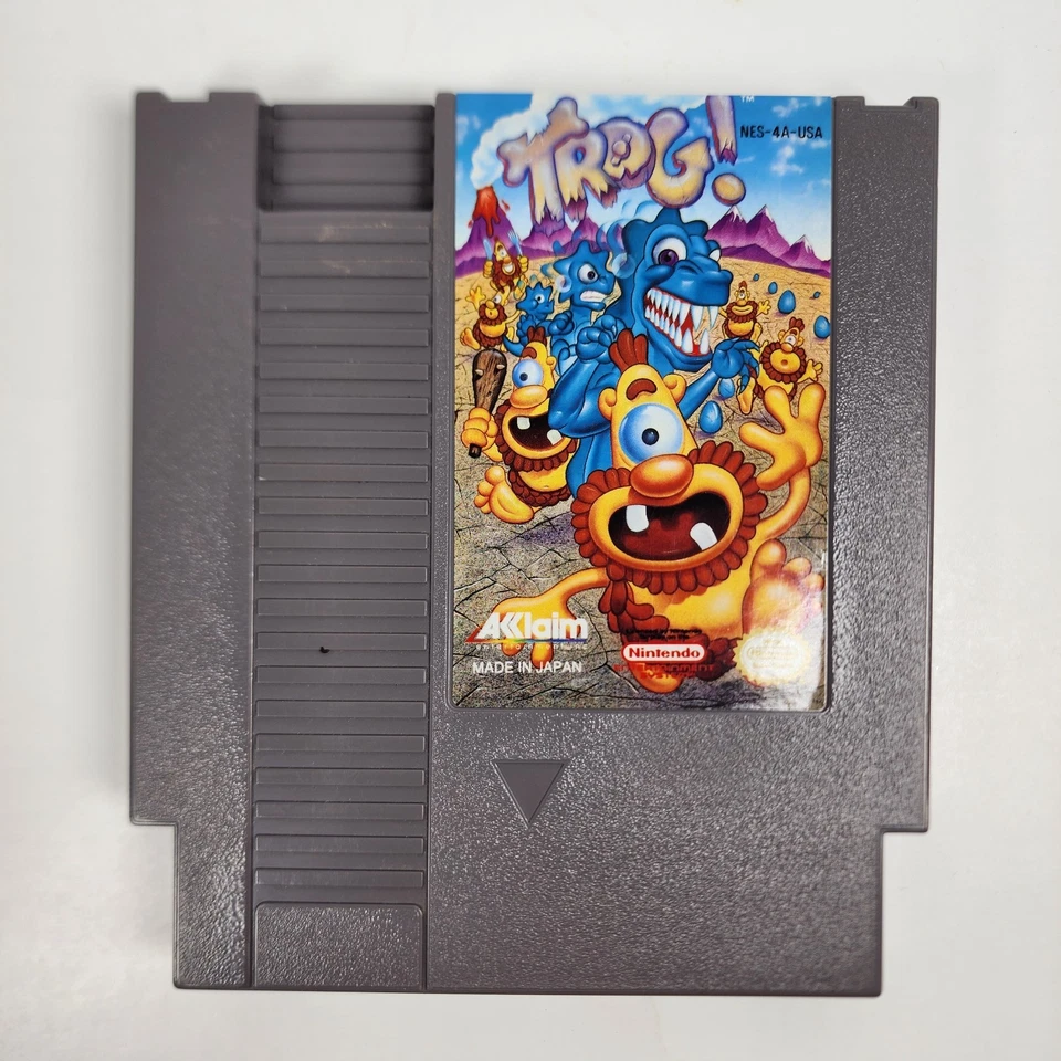 Trog! (Nintendo NES, 1991) Solo cartucho Foto 1 de 4