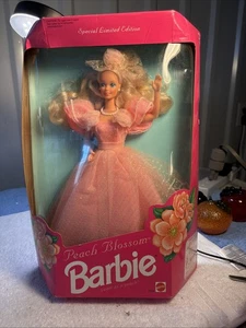 Mattel 1992 Peach Blossom Barbie Doll Special Limited Edition 7009 - Picture 1 of 6