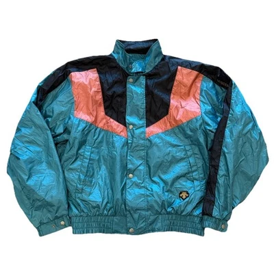 Vintage Descente Rare Ski Jacket Men’s Size Large Cyber Y2K Windbreaker Golf 90s - Image 1 of 4