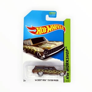 Chevy Nova Station Wagon 236/250 Hot Wheels '64 - Super Treasure Hunt - 2014 A - Imagen 1 de 6