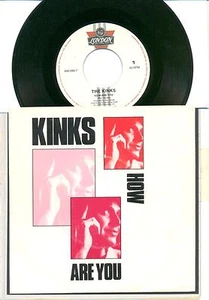  KINKS  -  HOW ARE YOU  -  KILLING TIME    7''  POLYGRAM 1986   MADE IN PORTUGAL - Bild 1 von 1