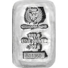 100 grammes Allemagne lingot d'argent 9999 fin comme neuf