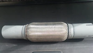 Raccordo Scarico Flessibile Marmitta Diametro 50mm x 250mm Lungo Flessibile - Foto 1 di 1