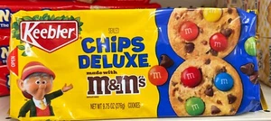 Keebler Chips Deluxe M&M Cookies 9,75 once - Foto 1 di 1