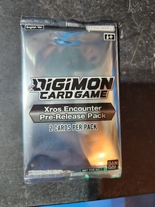 Digimon Xros Encuentro Pre-lanzamiento Pack INGLÉS SELLADO - Imagen 1 de 1
