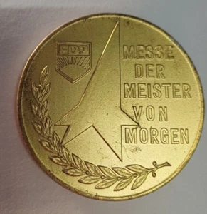 DDR Medaille FDJ Messe der Meister von Morgen, für ausgezeichnete Leistungen - Bild 1 von 2