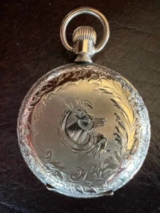 Elgin Ladies pocket watch antique approximate 1887 - Picture 1 of 14