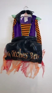 Witch & Cauldron AMAZING girls Halloween Costume XS -hide candy in the pot! - Picture 1 of 8
