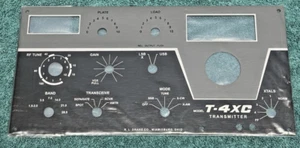 DRAKE T-4XC Transmitter Faceplate...New Old Stock - Zdjęcie 1 z 6