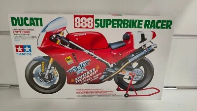 Ducati 888 Superbike Tamiya 1-12 Kit 14063 Model Motorcycle GP - Image 1 of 3