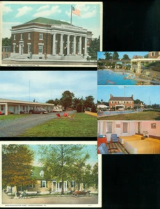 4 POSTCARDS - FREDERICKSBURG, VA - Picture 1 of 1