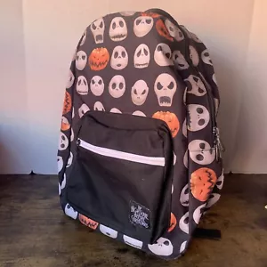 Zaino vintage Nightmare Before Christmas - Rara borsa a libro Jack Skellington - Foto 1 di 20