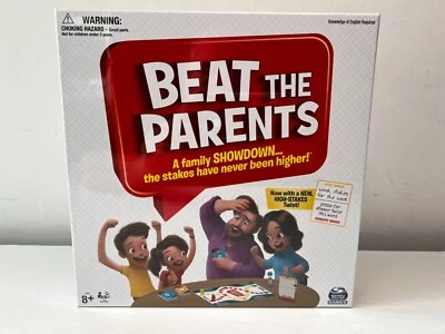 Beat The Parents Family Trivia Board Game - By Spin Master - Brand New Sealed - Image 1 of 4