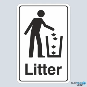 Litter Sign - Picture 1 of 1