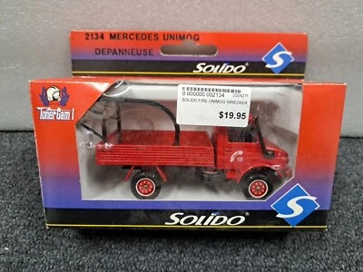 1/43 Solido Mercedes Fire Unimog Wrecker T2* - Image 1 of 4
