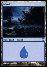 Island (286) - Foil ~ Lightly Played Time Spiral MTG Magic UltimateMTG Land Card