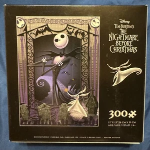 The Nightmare Before Christmas Tim Burton Jack Skellington & Zero 300 Teile Puzzle - Bild 1 von 6