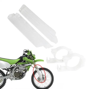 Front Fork Guard &Fork Guide Clip For Kawasaki KDX200 1993-1994,KDX250 1991-1994 - Picture 1 of 8