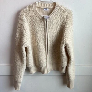 NWT Cotton On Stone Shaggy Crew Texture Cardigan Size XL - Picture 1 of 6
