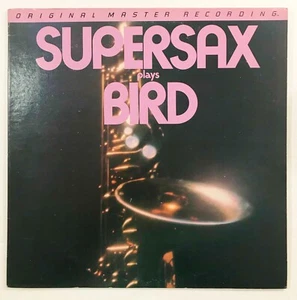 MFSL Jazz LP Supersax Plays Bird Mobile Fidelity Sound Lab Original Master - Picture 1 of 7