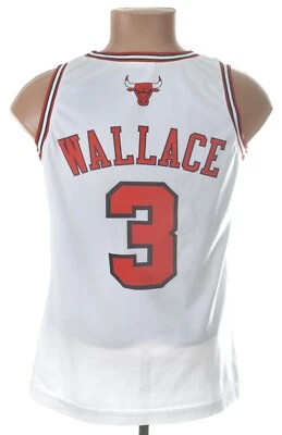 CAMISETA DE BALONCESTO NBA CHICAGO BULLS CAMPEÓN XS #3 WALLACE Foto 1 de 4