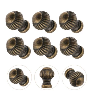 6PCS Antique Bronze Drawer Pulls Handle Living Room Cabinet Knobs - Picture 1 of 11