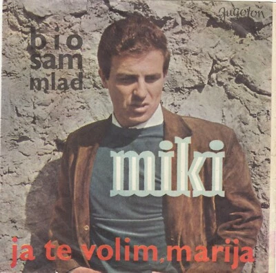 ROY ORBISON YO TE AMO MARIA COVER MIKI JEVREMOVIC 1966 RECORD YUGOSLAVIA 7" PS - Image 1 of 4