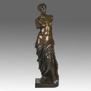 Escultura Art Nouveau de finales del siglo XIX "Venus de Milo" de F. Barservicedne - Imagen 1 de 10