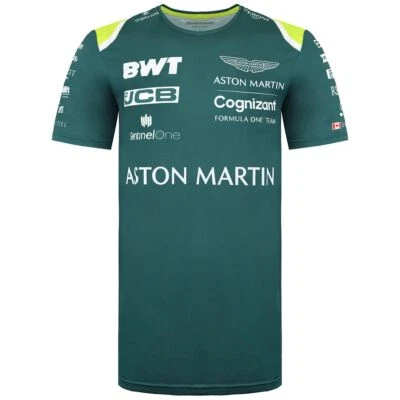 Aston Martin Cognizant F1 Official Team Mens Green T-Shirt - Image 1 of 4