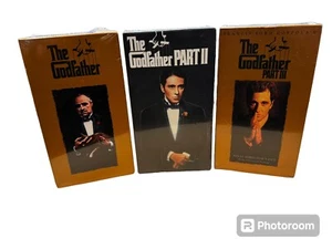 The Godfather Trilogy, Sealed Brand New VHS - Picture 1 of 1