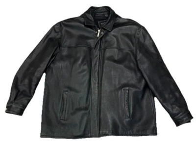 Pelle Studio Wilson Leather Jacket Thinsulate Zip Lined Biker Bomber • Size XL - Image 1 of 4