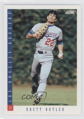 1993 Score Brett Butler #20 - Image 1 of 2