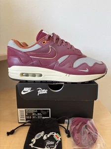 Patta x Nike Air Max 1 maroon with Bracelet_US 9 EU 42.5_DQ9549 001 - Bild 1 von 9