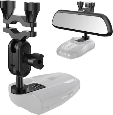 SDSACZMU Radar Detector Mount,Car Rear View Mirror Mount,for Black