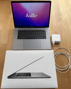 Apple MacBook Pro 15,4 Zoll mit 512GB SSD, Intel Core i7 6. Gen 2,7GHz, 16GB - Bild 1 von 2