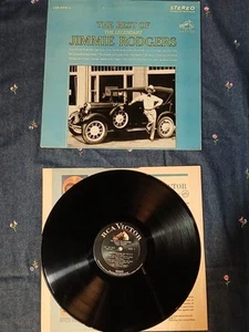 Jimmie Rodgers: The Best of the Legendary - RCA Victor - LPM-3315 - VG+/ NM- - Picture 1 of 7