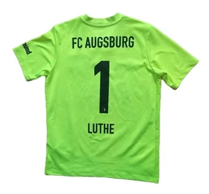 Nike Andreas Luthe FC Augsburg Torwart Trikot grün kurzarm YOUTH KINDER L 158 - Bild 1 von 5