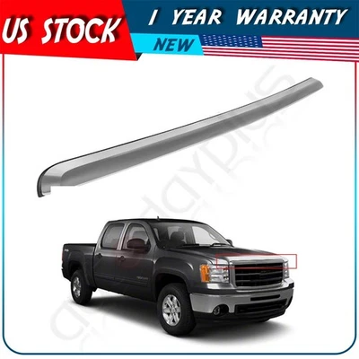 Hood Molding Chrome For 2007-2010 GMC Sierra 1500 Sierra 2500 HD 10385156 Foto 1 de 4