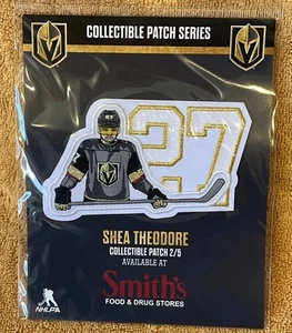 VEGAS GOLDEN KNIGHTS 2020-2021 Collectible Promo Patch Shea Theodore  🎆 - Picture 1 of 1