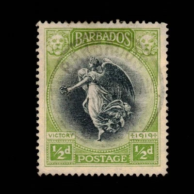 Barbados, Scott 141, Victory, 1920, usado, 109927 Foto 1 de 2